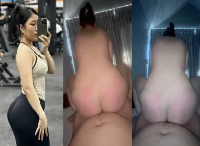 Bạn gái cưỡi như máy bơm làm anh tét đỏ mông