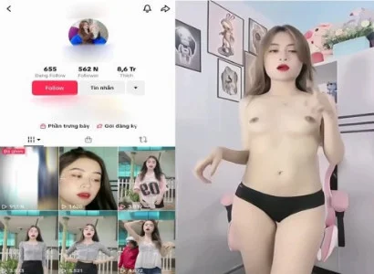 Địt em Tiktoker da trắng ngon chảy nước miếng